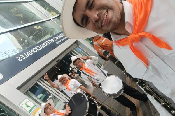 Papayera en el aeropuerto