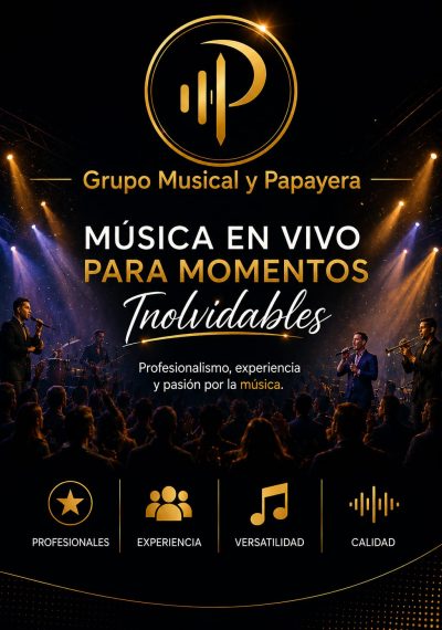 catálogo grupo musical